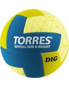 Волейбольный мяч DIG р 5 V22145 Torres