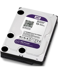Жесткий диск Western Digital 4 Tb SATA 6Gb s Purple 3 5 64Mb 40PURX Wd
