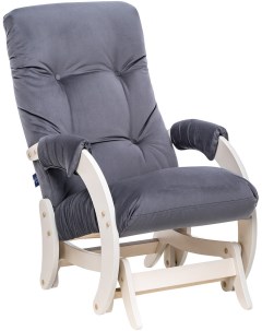 Кресло качалка Футура дуб беленый ткань V32 Leset