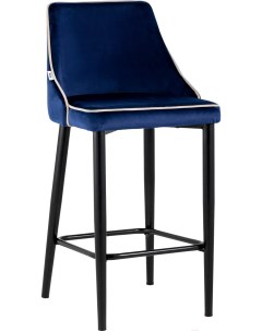 Барный стул Коби велюр синий AV 434 H60 05 08 PP Stool group