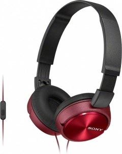 Наушники с микрофоном MDR ZX310AP красный Sony