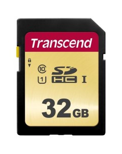 Карта памяти 32GB UHS I U1 SD card MLC OK TS32GSDC500S Transcend