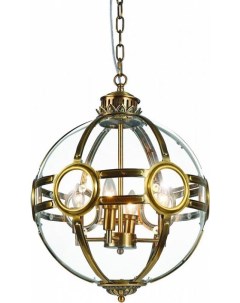 Подвесная люстра Подвесной светильник Hagerty A Brass 4 KG0516P 4 antique brass Delight collection