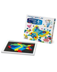 Игрушка Мозаика 252 элемента 7 цветов 20 этюдов MM 0250 Magneticus