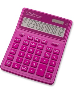 Калькулятор бухгалтерский SDC 444XRPKE розовый Citizen