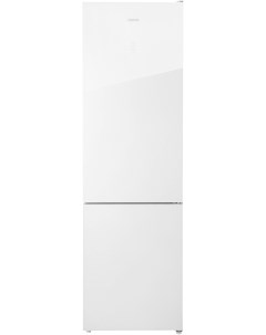 Холодильник RFC 400DX NFGW белое стекло Hiberg