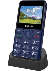 Мобильный телефон Xenium E207 синий Philips