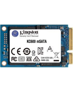 SSD диск mSATA 512Gb KC600 SKC600MS 512G Kingston