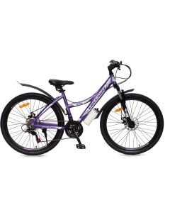 Велосипед 6930M 26 рама 16 дюймов фиолетовый белый Greenway