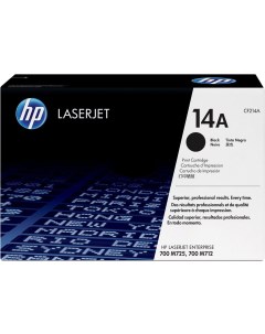 Картридж для принтера LaserJet 14A CF214A Hp