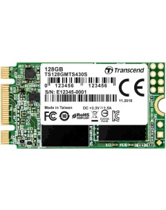 SSD диск MTS430 128Gb TS128GMTS430S Transcend
