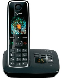 Радиотелефон DECT C530A RUS черный S30852 H2532 S301 Gigaset