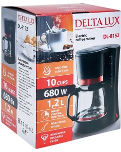 Капельная кофеварка Lux DL 8152 Delta