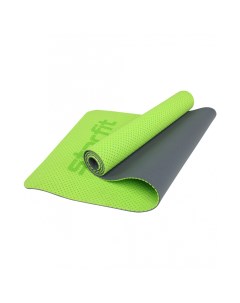 Коврик для йоги и фитнеса FM 202 TPE 173x61x0 7 см ярко зеленый Starfit