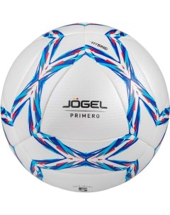 Футбольный мяч JS 910 Primero размер 5 белый синий Jogel