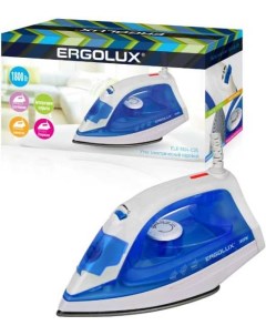 Утюг ELX SI04 C35 синий белый Ergolux