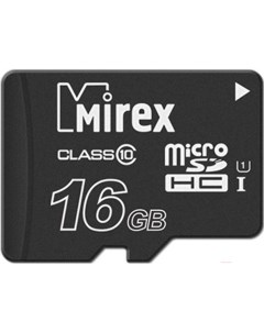 Карта памяти 13612 MCSUHS16 microSDHC 16GB Mirex