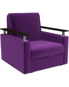 Кресло кровать Шарк фиолетовый Mebel-ars
