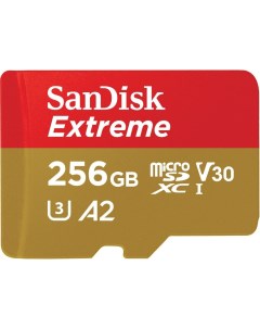 Карта памяти microSDXC 256GB Ultra Class 10 SDSQXAV 256G GN6MN Sandisk