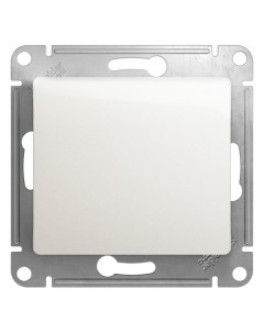 Перлам. Выключатель 1-кл. (без рамки) GSL000611 Glossa