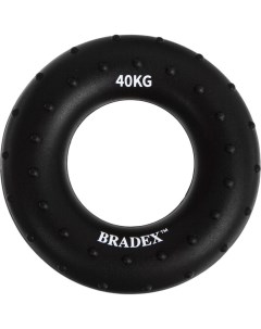Эспандер кистевой SF 0572 40 кг круглый черный Bradex