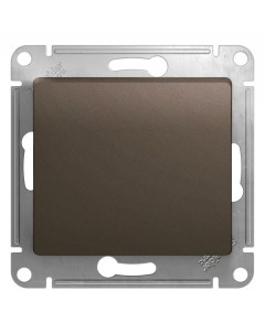Шоколад Переключатель 1-кл. перекр. (без рамки) GSL000871 Glossa
