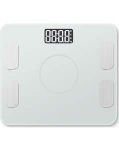 Умные напольные весы KZ 0938 с функцией Bluetooth белые Bradex