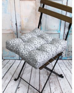 Подушка на стул PRINTED LINE 40*40*8, серый, 43-942 Матех