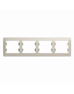 Молочн. Рамка 4-местн. горизонтальная GSL000904 Glossa