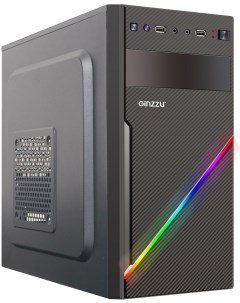 Корпус для компьютера D400 RGB w o PSU Ginzzu