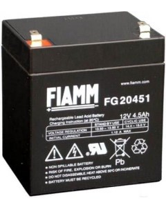 Аккумулятор для ИБП FG 20451 12V 4 5Ah Fiamm