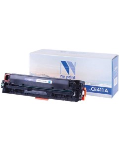 Картридж лазерный CE411A NV CE411AC Nv print