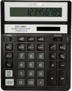 Калькулятор SDC 888 XBK Citizen
