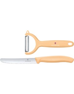 Кухонный нож Swiss Classic овощечистка оранжевый 6 7116 23L92 Victorinox