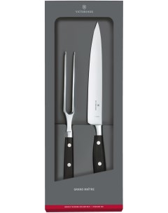Кухонный нож Grand Maitre набор подар коробка черный 7 7243 2 Victorinox