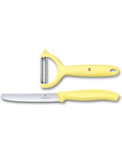 Кухонный нож Swiss Classic овощечистка желтый 6 7116 23L82 Victorinox