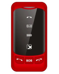 Мобильный телефон TM B419 красный 24289 Texet