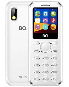Мобильный телефон BQ 1411 Nano серебристый Bq-mobile