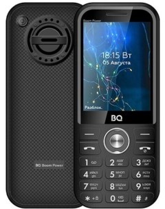 Мобильный телефон Boom Power BQ 2826 черный Bq-mobile
