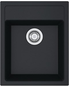 Кухонная мойка SID 610 40 3 5 цвет оникс стоп вентиль скрытый перелив сифон в комплекте 114 0489 202 Franke
