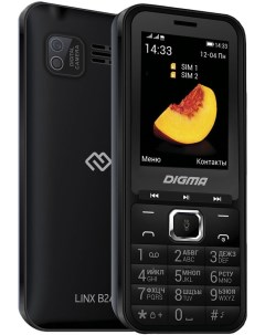 Мобильный телефон Linx B241 черный Digma
