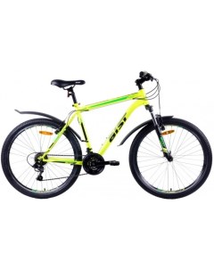 Велосипед Quest 26 р 16 2022 желтый зеленый Aist