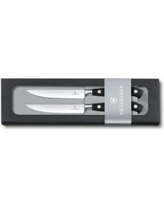 Кухонный нож Набор ножей Forged Steak 2 шт коробка черный 7 7242 2W Victorinox