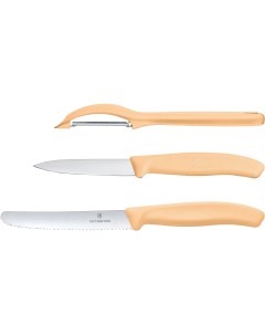 Кухонный нож Swiss Classic 2шт овощечистка оранжевый 6 7116 31L92 Victorinox