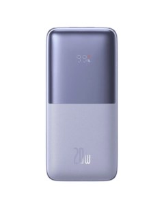 Внешний аккумулятор Baseus PPBD040205 Bipow Pro Digital Display Fast Charge Power Bank 10000mAh 20W Purple Overseas Edition