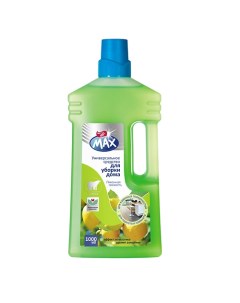 Универсальное моющее и чистящее средство для уборки дома Лимонная свежесть 1000 Dr max