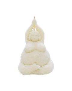 Свеча ароматическая с ароматом пиона Ledy yoga 200 Demetra candles