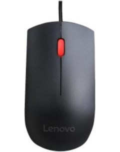 Мышь Essential 1600dpi USB черный 4Y50R20863 Lenovo