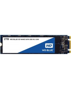 SSD диск Western Digital M 2 2280 2TB TLC BLUE S200T2B0B Wd
