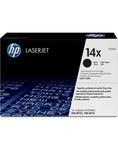 Картридж для принтера LaserJet 14X CF214X Hp